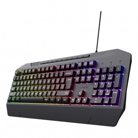 Trust GXT 836 Evocx must mänguklaviatuur USB QWERTY US English