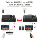 PremiumCord HDMI 2.0 extender Ultra HD 4kx2k@60Hz up to 70m on Cat6/Cat6A/Cat7