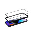 Crong Anti-Bacterial 3D Armour Glass - Szkło hartowane 9H Full Glue do iPhone 16 Pro Max + ramka ins