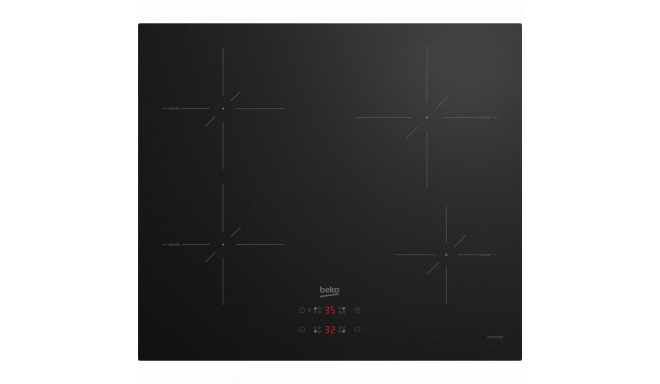 BEKO Induction Hob HII64400SMT, Width 59 cm