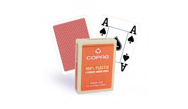 Copag 4 Corner Poker Cards (Red)