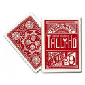 Bicycle Tally-Ho Fan Back Playing Cards (Red)