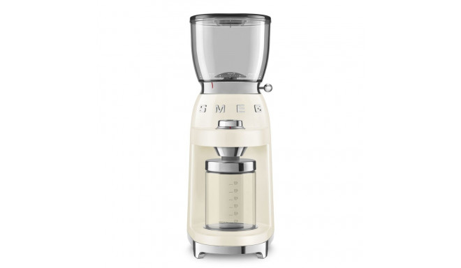 Coffee Grinder - Smeg 50' Style Cream Cgf11creu