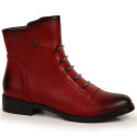 Jezzi W JEZ52G insulated ankle boots with decorations, red (40)