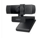 "Aukey PC-LM7 Stream Series Autofocus Full HD Webcam with 1/3""-CMOS Sensor black"