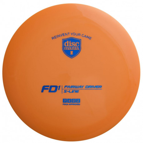 Discgolf DISCMANIA Fairway Driver S-LINE FD1 Orange 7/4/0/2
