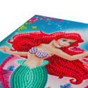 DISNEY PRINCESS Crystal Art Notebook "The Little Mermaid"