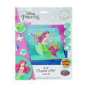 DISNEY PRINCESS Crystal Art Card Ariel