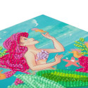 DISNEY PRINCESS Crystal Art Card Ariel