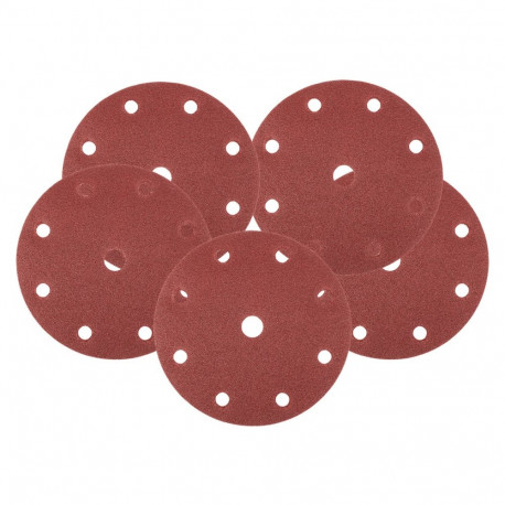 Krążki ścierne 150 mm, P100, 5 szt., z 9 otworami do 04-721 (5 tk.)