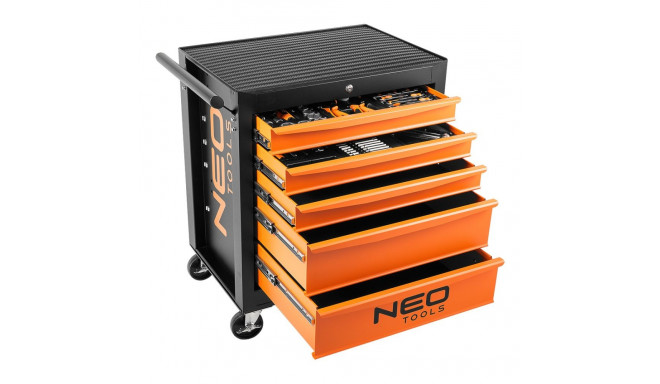 töökojakapp, 5 sahtlit + 117 tööriista