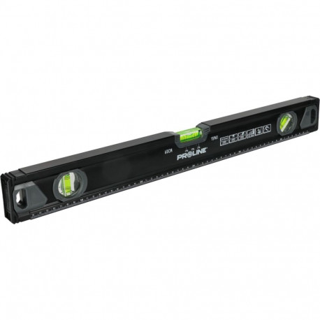 Poziomnica prem.3lib.frez, 0,5 mm/1 m, magneetiline 2%, 80 cm, proline