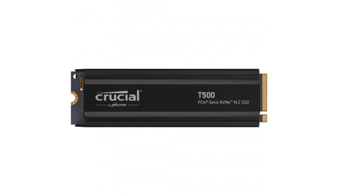 Crucial T500 koos jahutusradiaatoriga 4TB PCIe Gen4 NVMe M.2 SSD