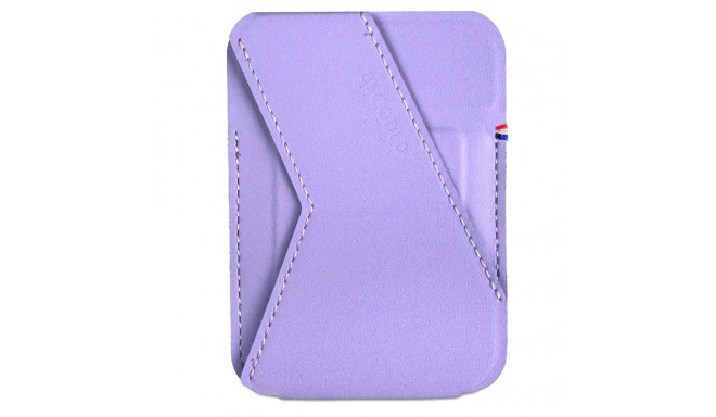 Decoded Silicone MagSafe Card Stand Sleeve Dig. Lavender