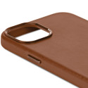 Decoded Leather Backcover for iPhone 15 Plus Tan