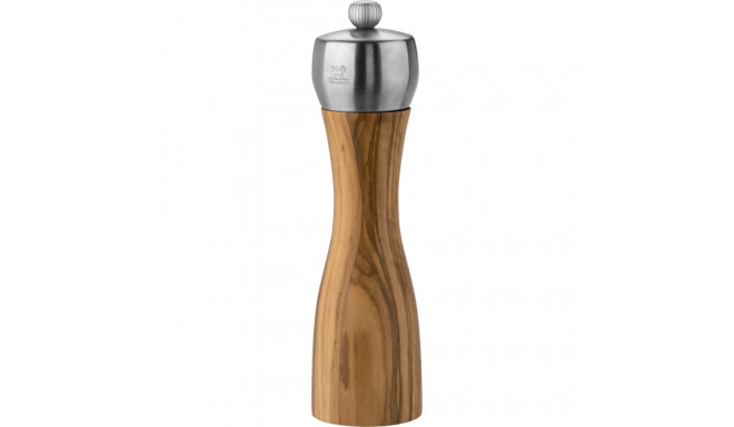 Peugeot Fidji salt mill 20 cm olive wood and stainless steel