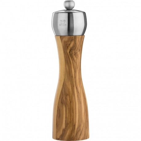 Peugeot Fidji pipraveski 20 cm oliivipuu ja roostevaba teras