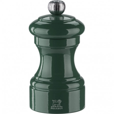 Peugeot Bistro pepper mill 10cm forest green painted wood