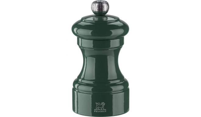 Peugeot Bistro pepper mill 10cm forest green painted wood