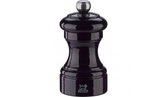 Peugeot Bistro salt mill 10 cm eggplant lacquered wood