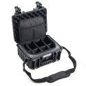 B&W Outdoor Case 3000 black with Photo Bag