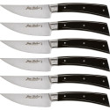 Jean Dubost Laguiole 6 pcs. Steak Knife Set, Acrylic