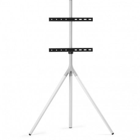 One For All WM7462 -Design lattiajalusta 32-65" televisioille, valkoinen metalli