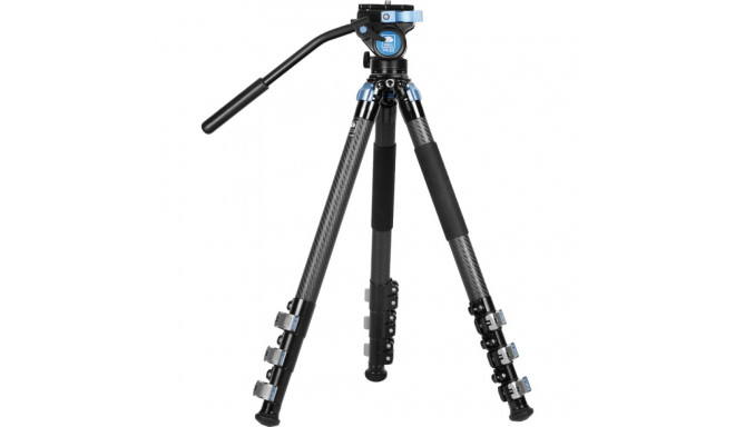 Sirui Carbon Fiber Tripod Kit with VideoHead L-324F + VA-5X