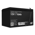 Maintenance-free AGM VRLA Battery Green Cell AGM48 12V 10Ah (for emergency power supplies, backup po