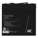 Maintenance-free AGM VRLA Green Cell AGM49 12V 55Ah Battery (for lawnmower, scooter, boat, wheelchai