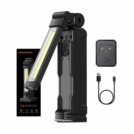 Superfire G16-S multifunction flashlight, 800lm, USB-C