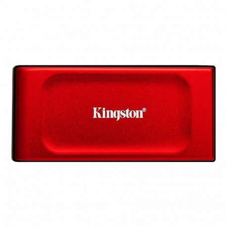 KINGSTON XS1000R 2TB SSD taskusuuruses USB 3.2 Gen 2 väline pooljuhtketas punane