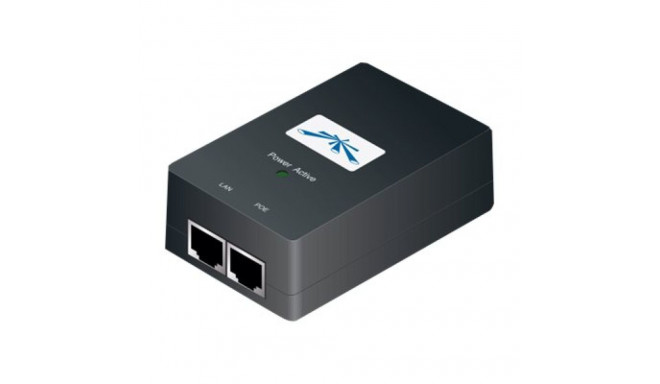 UBIQUITI POE-24-24W Ubiquiti PoE-24 passiivne PoE adapter EU, 24V 1A, maandus/ESD kaitse, 24W