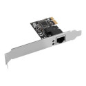 LANBERG Network card PCI-E PCE-1GB-201 gigabit ethernet RTL8111C chipset low profile