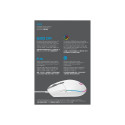 LOGITECH G102 LIGHTSYNC - WHITE - EER