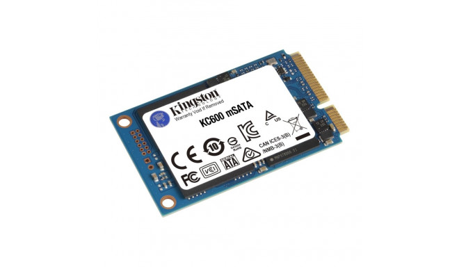 KINGSTON KC600 256GB SATA3 mSATA SSD