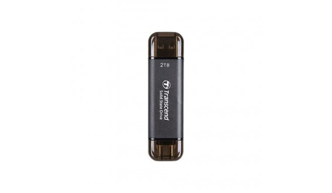 TRANSCEND 2TB väline SSD ESD310C USB 10Gbps Type C/A