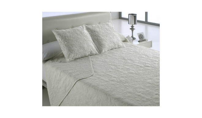 Bedspread (quilt) Hosteline VEGAS Beige Single (2 Pieces)