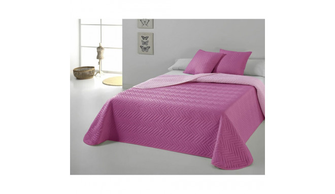 Bedspread (quilt) Hosteline VEGAS Light mauve Double (3 Pieces)