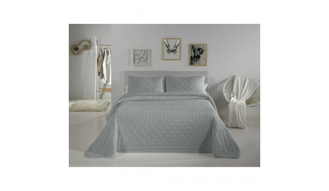 Bedspread (quilt) Pierre Cardin DOTS Pearl Gray Double (3 Pieces)