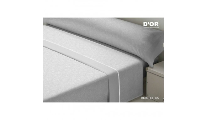 Bedding set D'Or BRISTOL Grey Single Franela