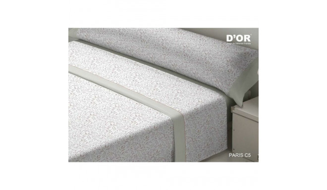 Voodiriiete Komplekt D'Or PARIS Hall Voodi 105 cm Franela