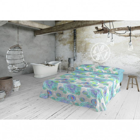 Voodiriiete Komplekt Lois ALBANY Sinine Voodi 180 cm