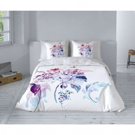 Duvet cover set Hosteline Kobe Blue Double 3 Pieces