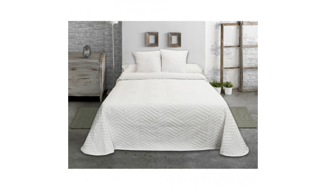 Bedspread (quilt) Hosteline ESPIGA White Single (1 Piece)