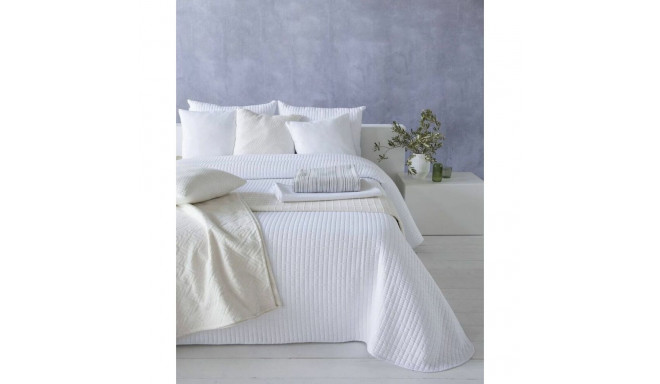 Bedspread (quilt) Hosteline AGNES White King size (1 Piece)