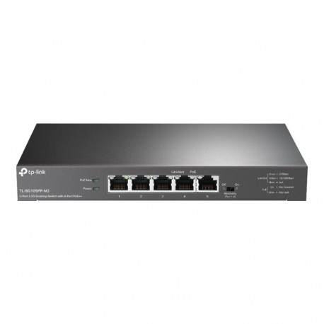 TP-LINK 5-Port 2.5G Desktop Switch with 4-Port PoE++ (TL-SG105PP-M2) 4895252501131