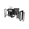 MSI MPG GUNGNIR 110R Mid Tower Gaming Computer Case Black  USB 3.2 Gen2 Type C  4x 120mm ARGB Fan  M