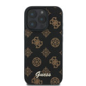 Guess GUHMP16LPGPYSK iPhone 16 Pro 6.3" black/black hardcase Peony Script MagSafe