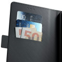 3MK Wallet Case Realme C67 black/black
